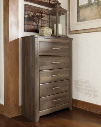 Juararo Chest of Drawers in Dark Brown