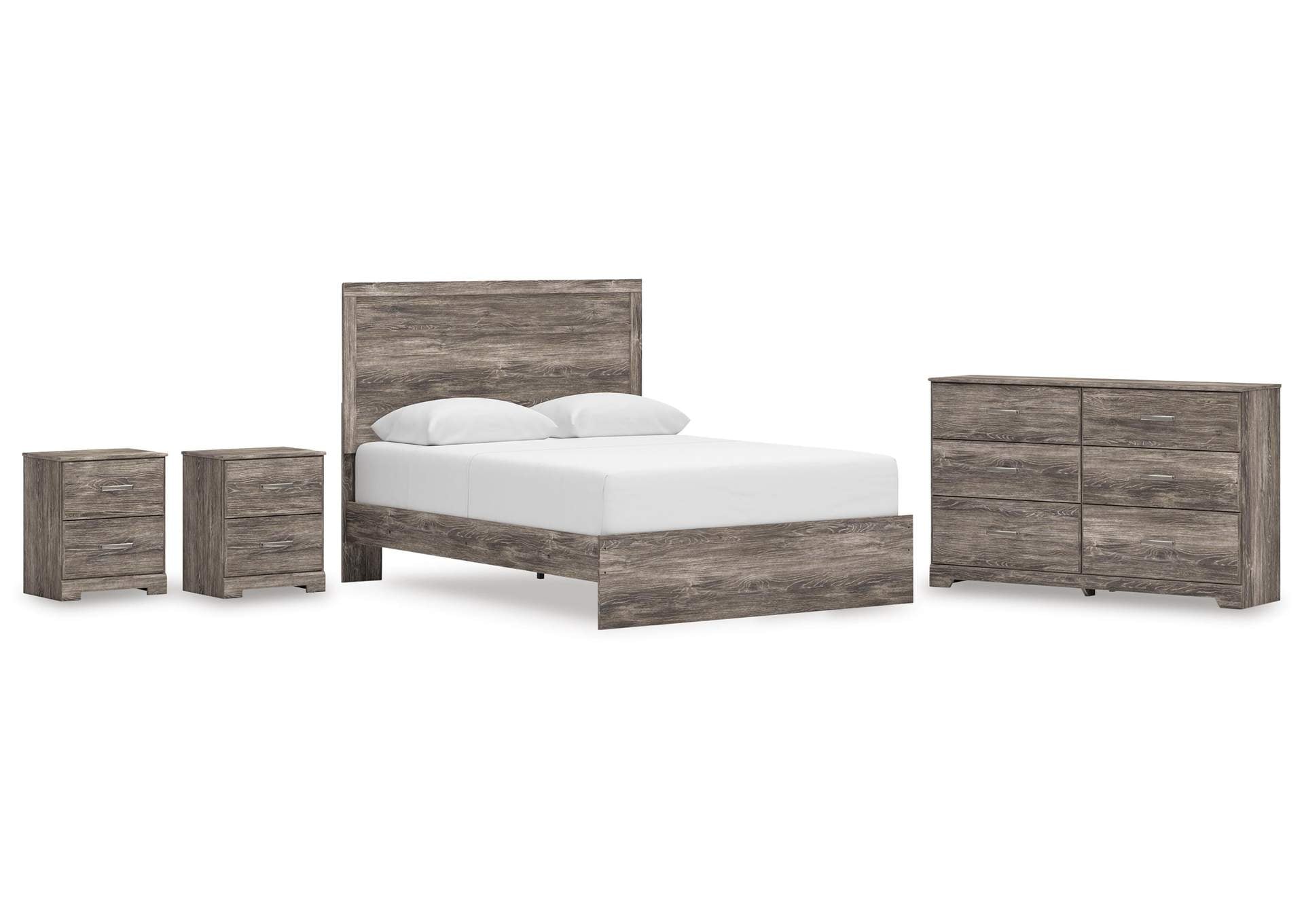 Ralinksi Queen Panel Bed, Dresser and 2 Nightstands
