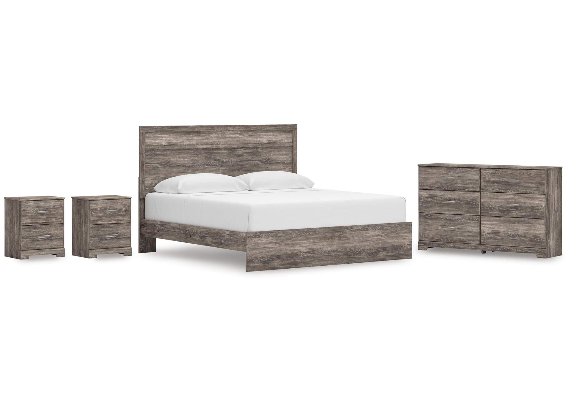 Ralinksi King Panel Bed and Dresser