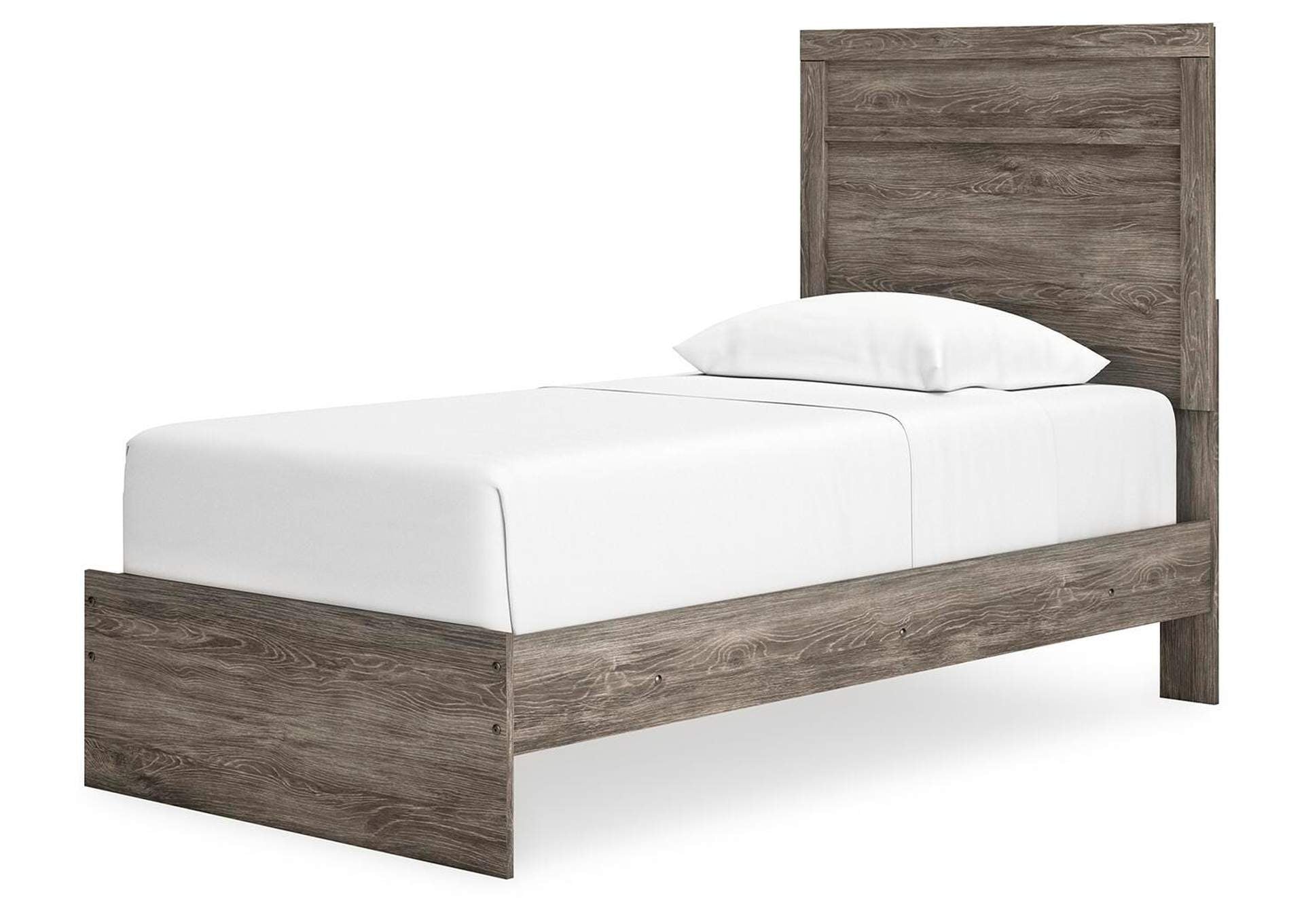 Ralinksi Twin Panel Bed, Dresser and 2 Nightstands angled view