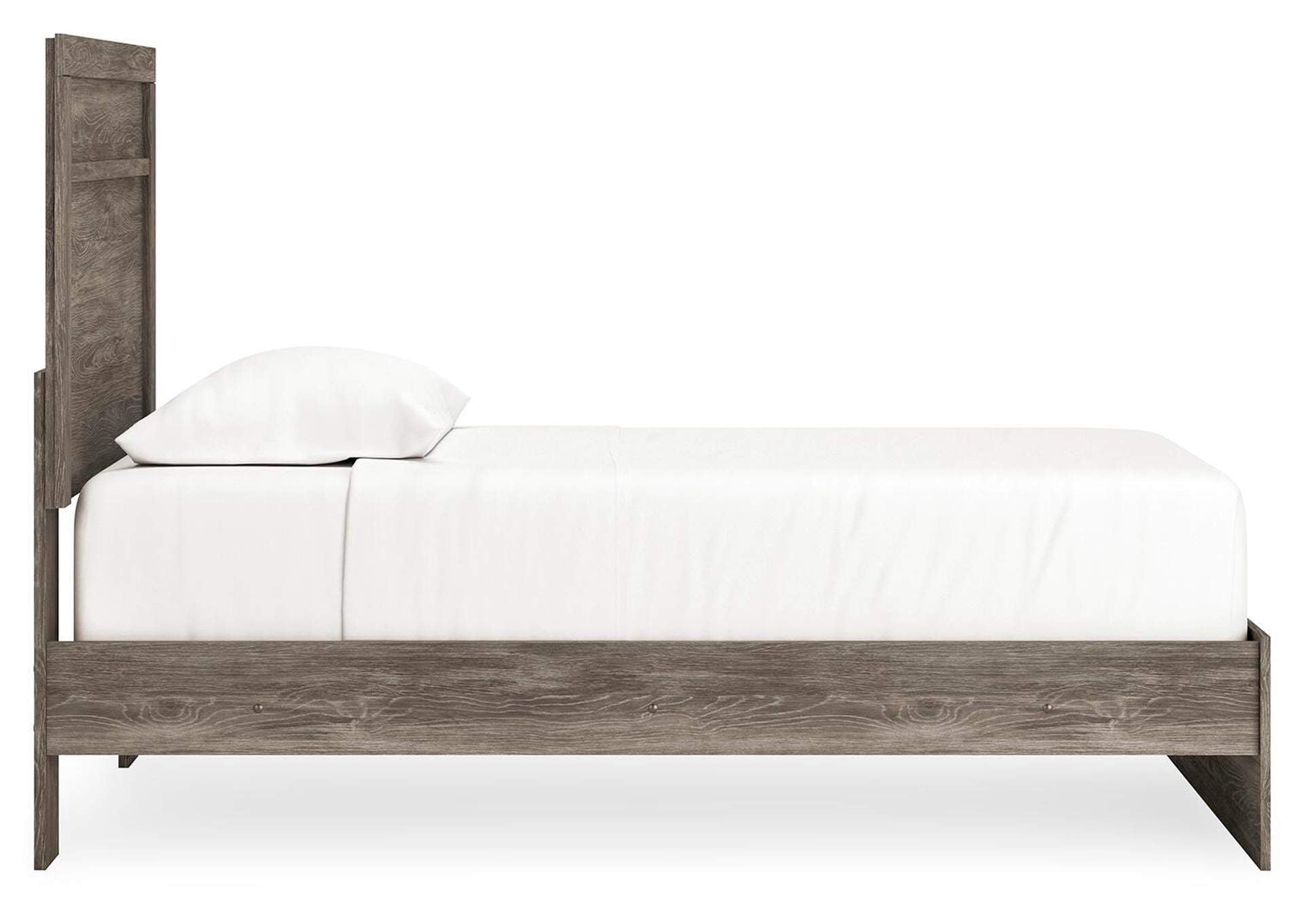 Ralinksi Twin Panel Bed, Dresser and 2 Nightstands side view