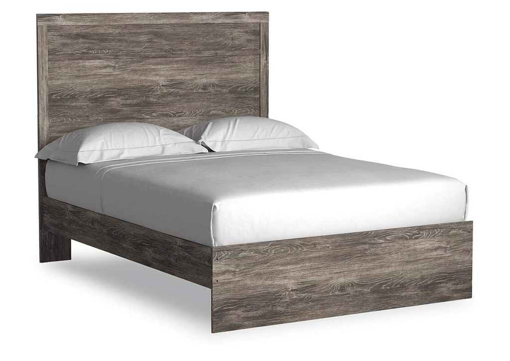 Ralinksi Full Panel Bed, Dresser, Mirror, Chest and 2 Nightstands angled view