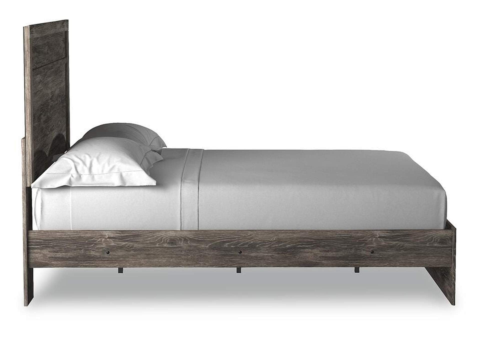 Ralinksi Queen Panel Bed, Dresser, Mirror and 2 Nightstands side view