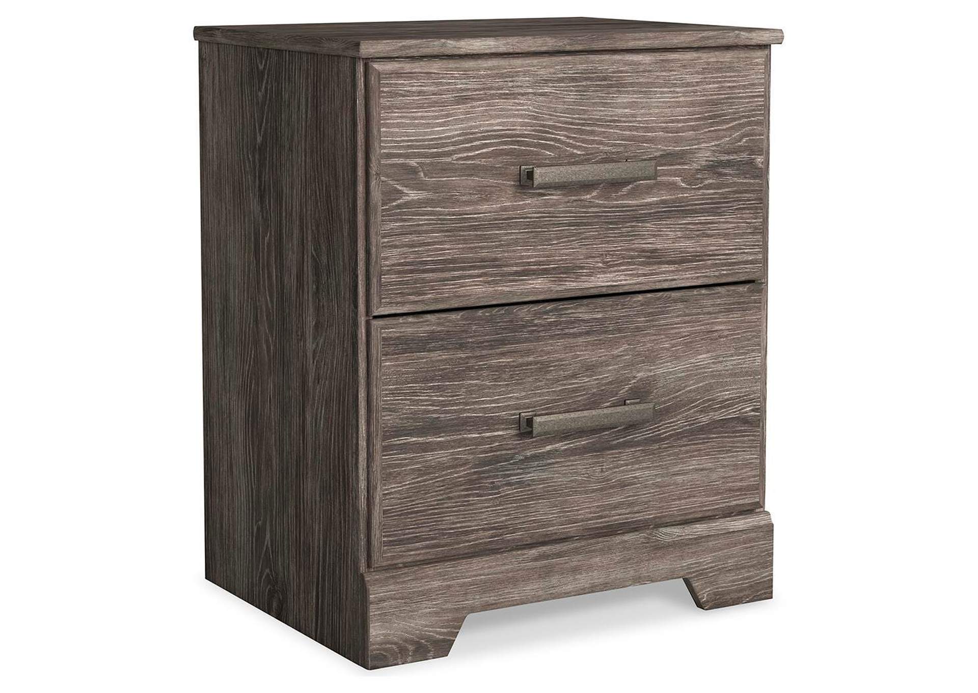 Ralinksi King Panel Bed, Dresser, Mirror and 2 Nightstands angled view