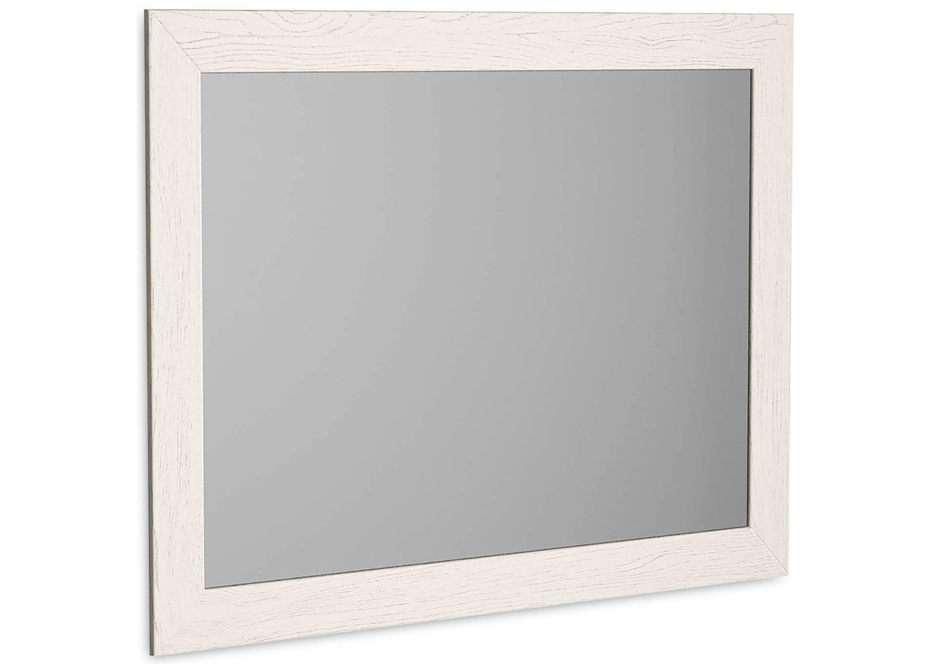 Stelsie Dresser and Mirror angled view