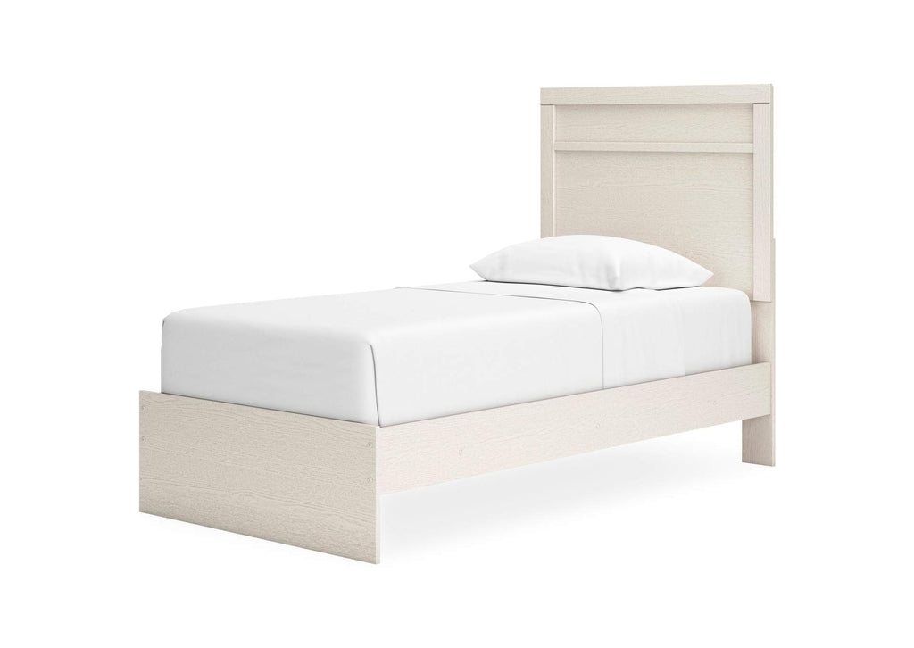 Stelsie Twin Panel Bed angled view