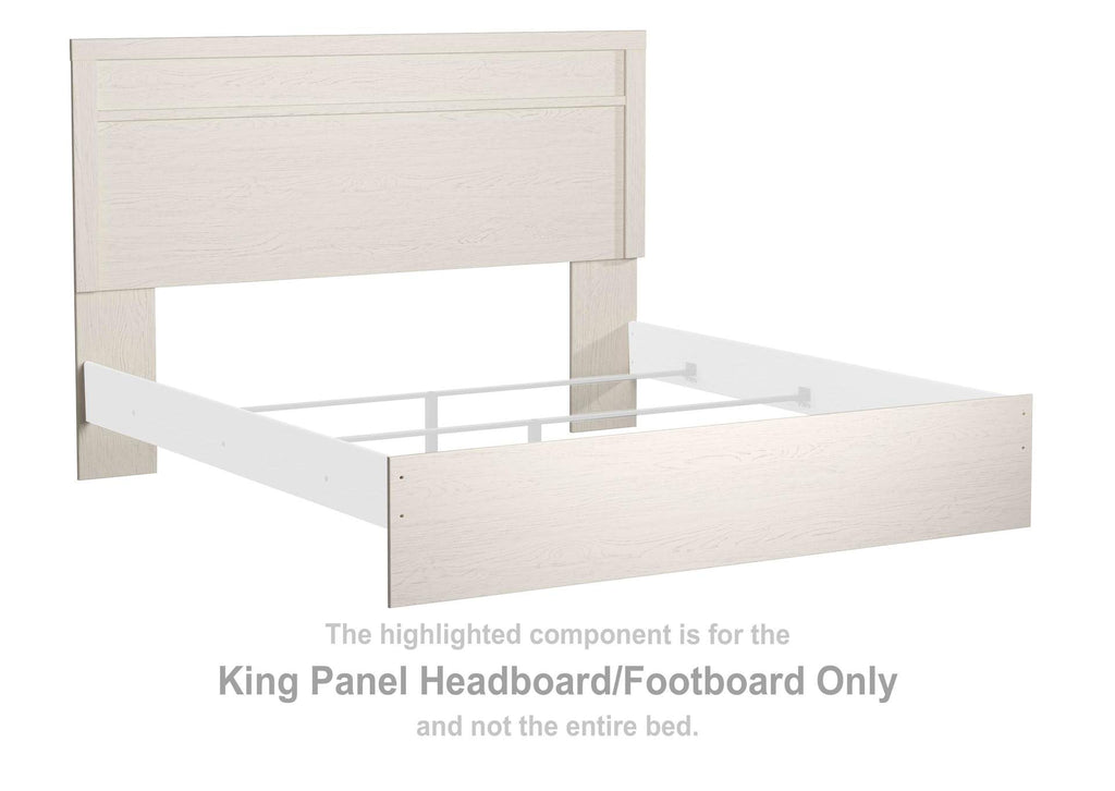 Stelsie King Panel Bed