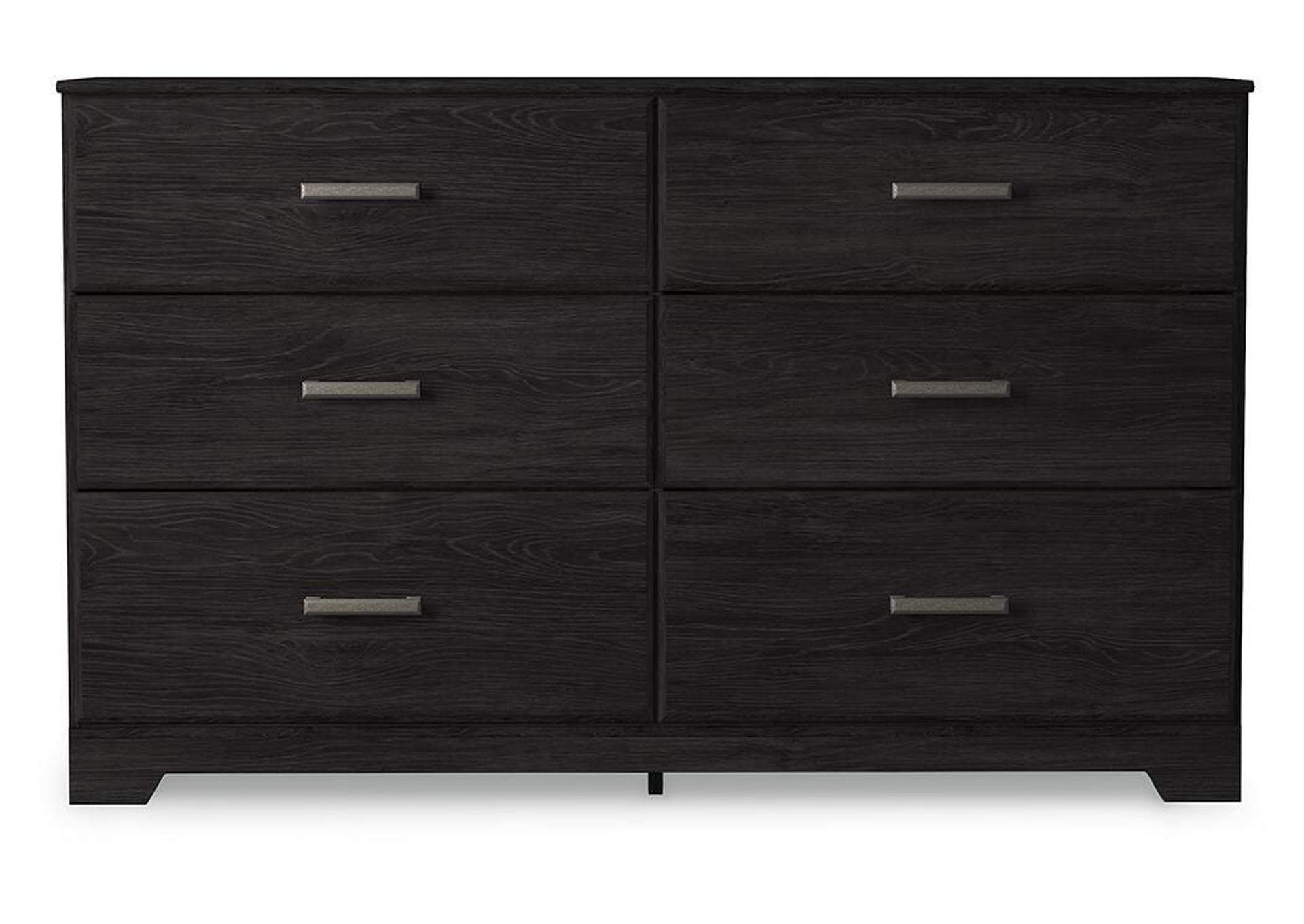 Belachime Twin Panel Bed with Dresser and 2 Nightstands front view