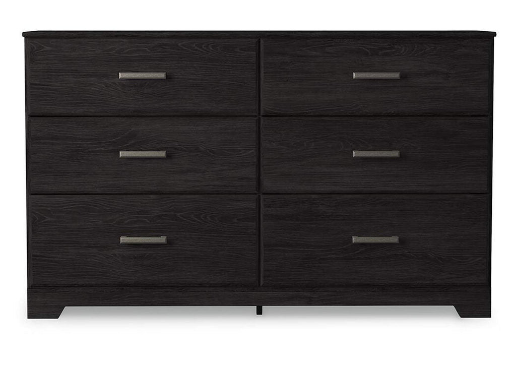 Belachime King Panel Bed with Dresser