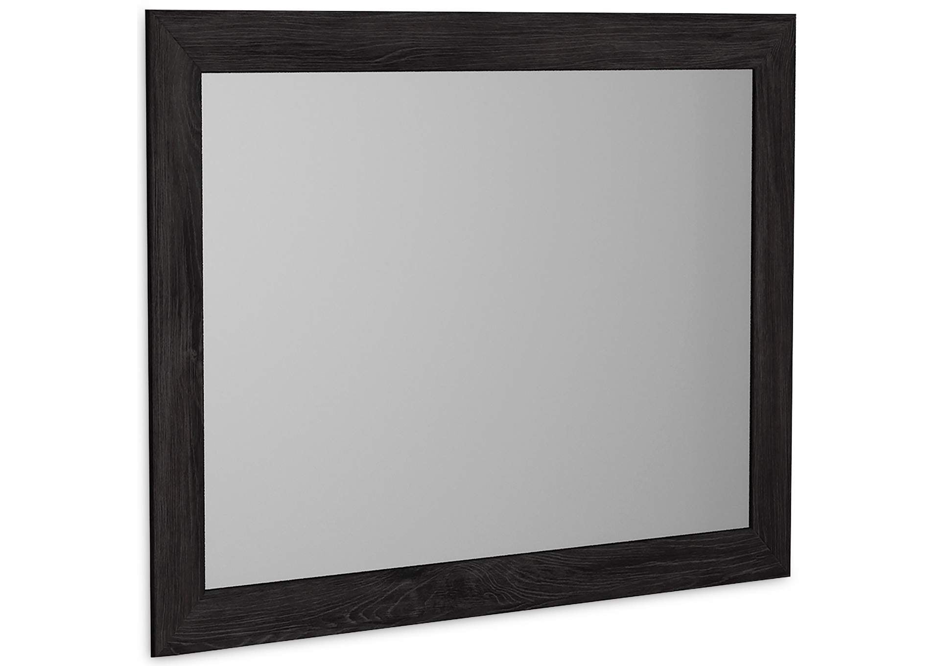 Belachime Dresser and Mirror angled view