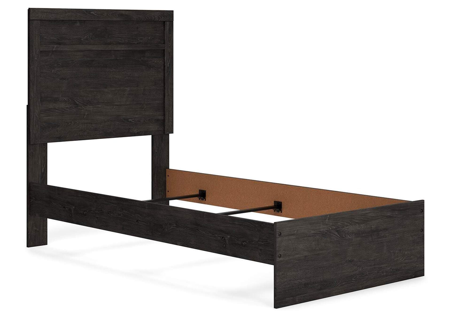 Belachime Twin Panel Bed angled view