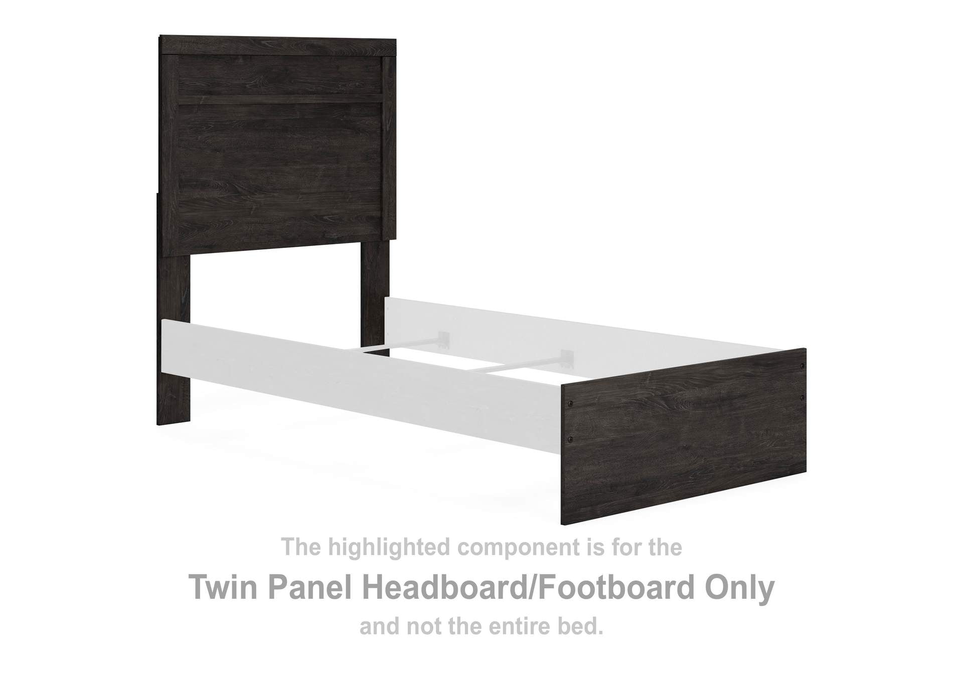 Belachime Twin Panel Bed