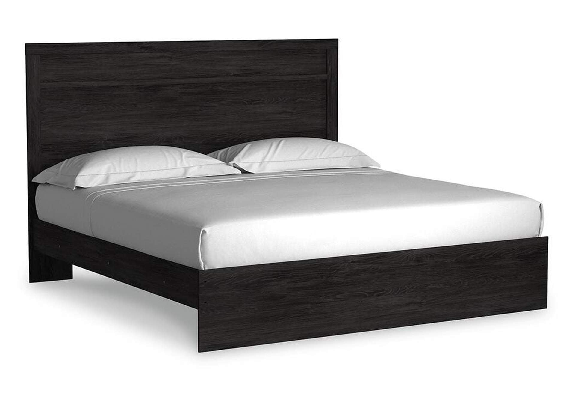 Belachime King Panel Bed angled view