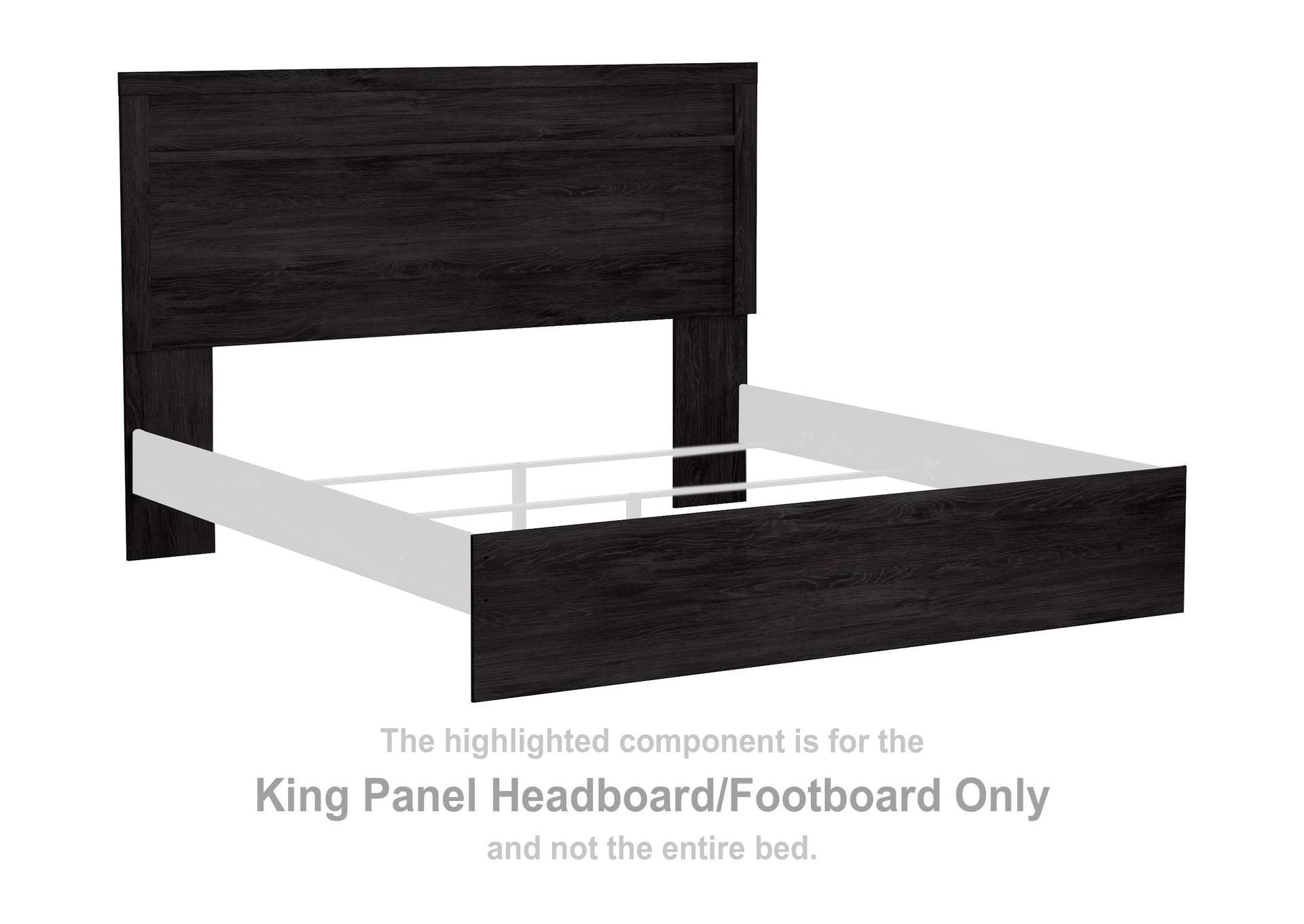 Belachime King Panel Bed