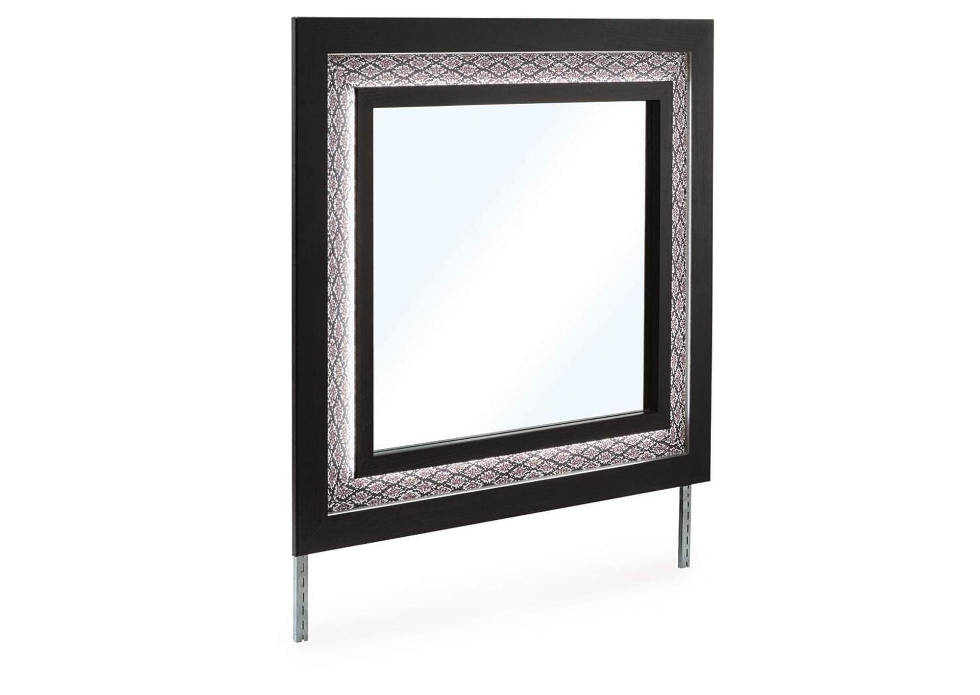 Brizmore Bedroom Mirror angled view