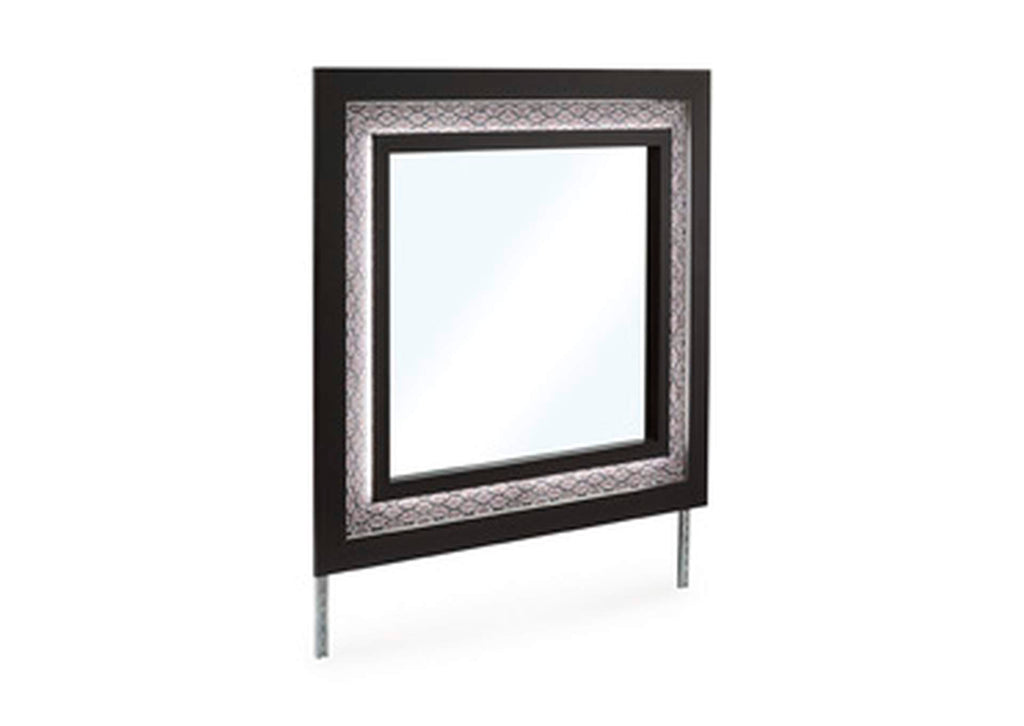 Brizmore Bedroom Mirror angled view