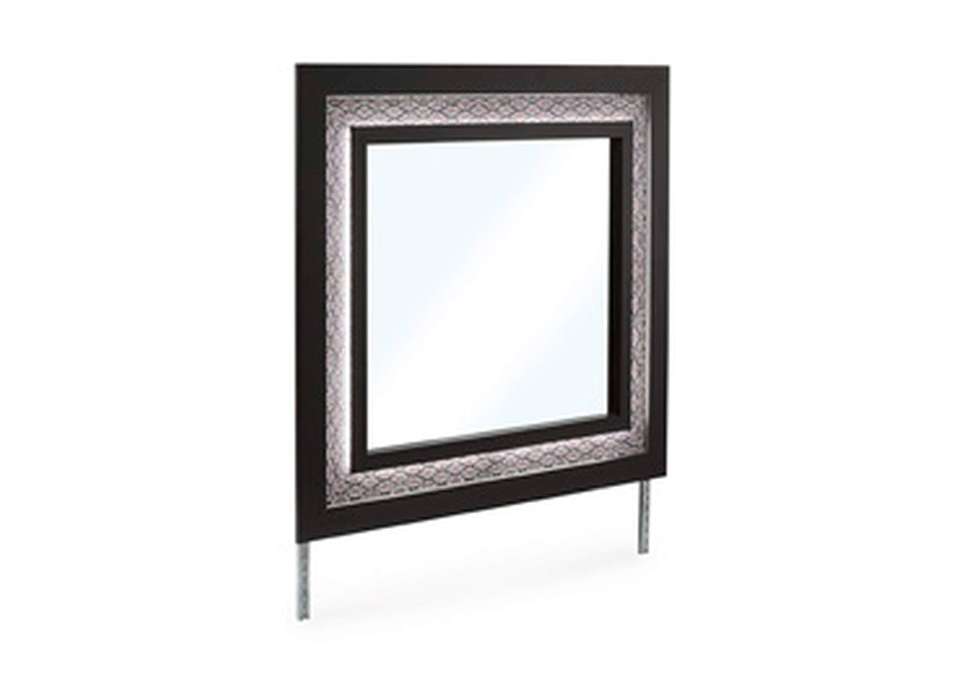 Brizmore Bedroom Mirror angled view