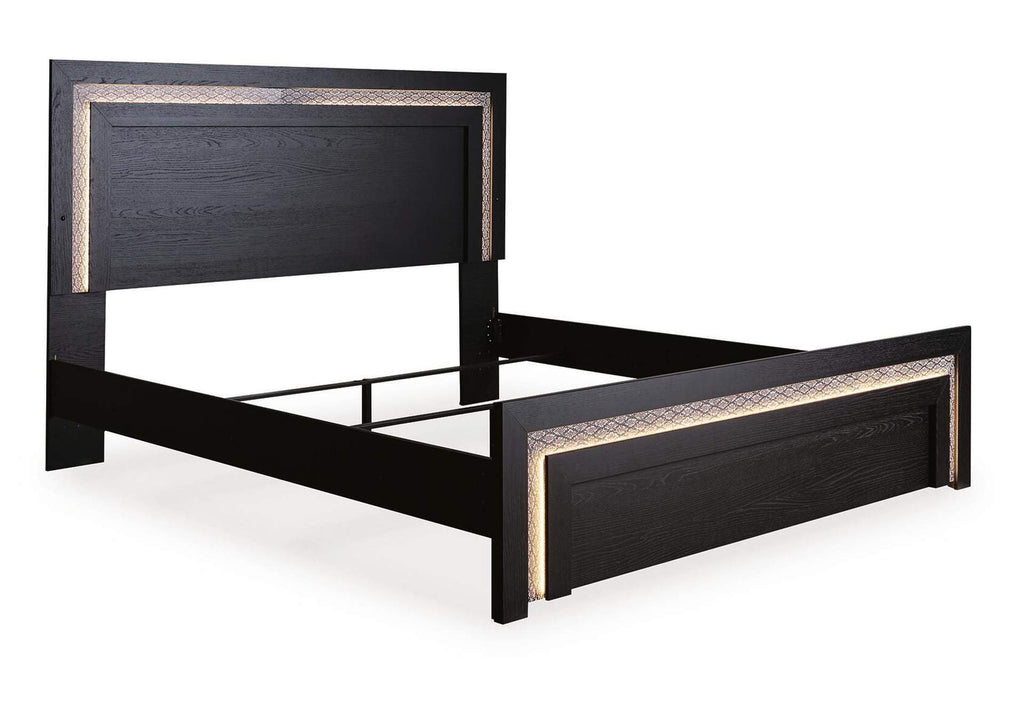 Brizmore King Panel Bed angled view