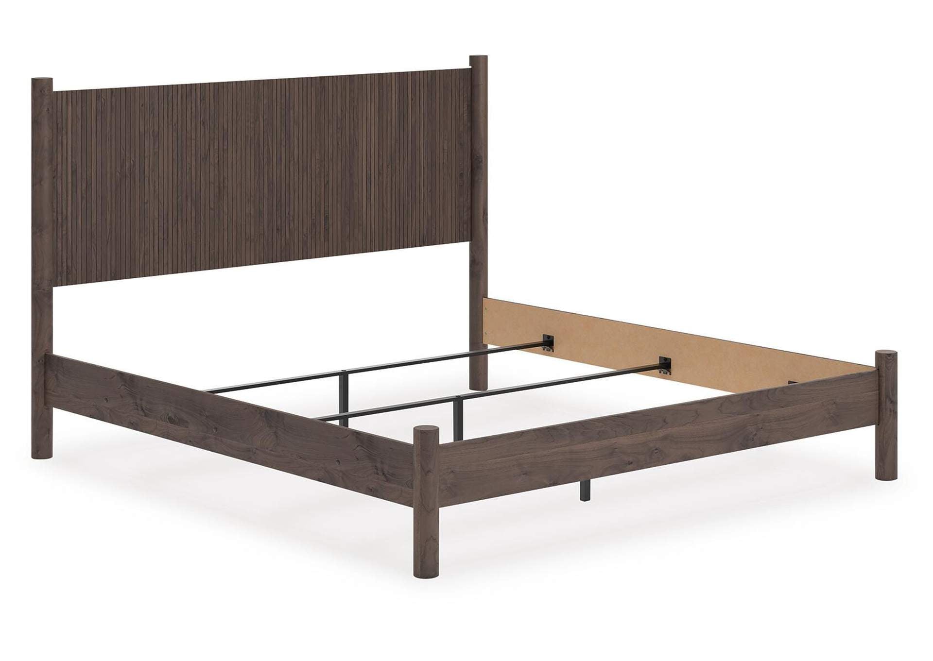 Pamytta King Panel Bed angled view