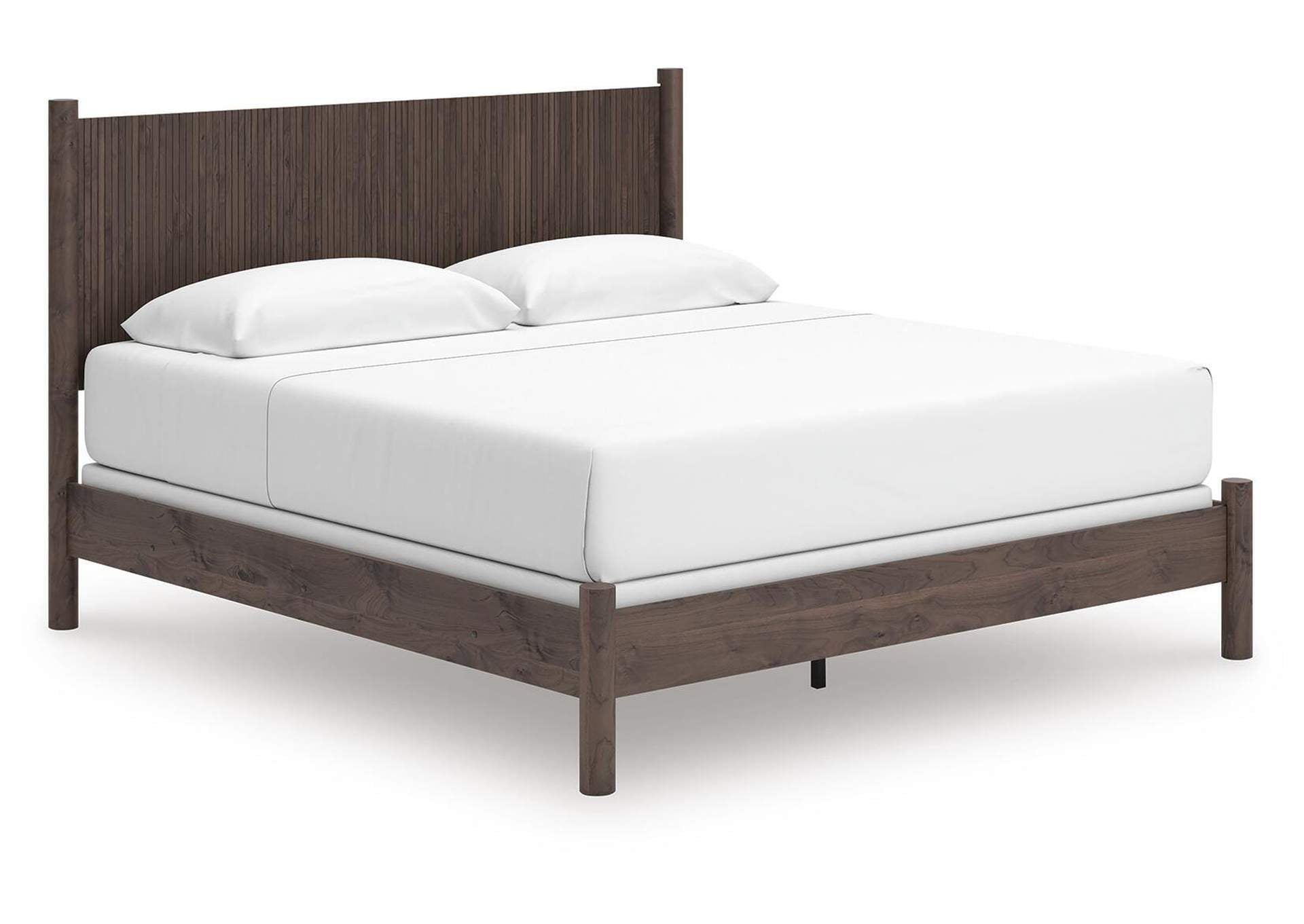 Pamytta King Panel Bed angled view