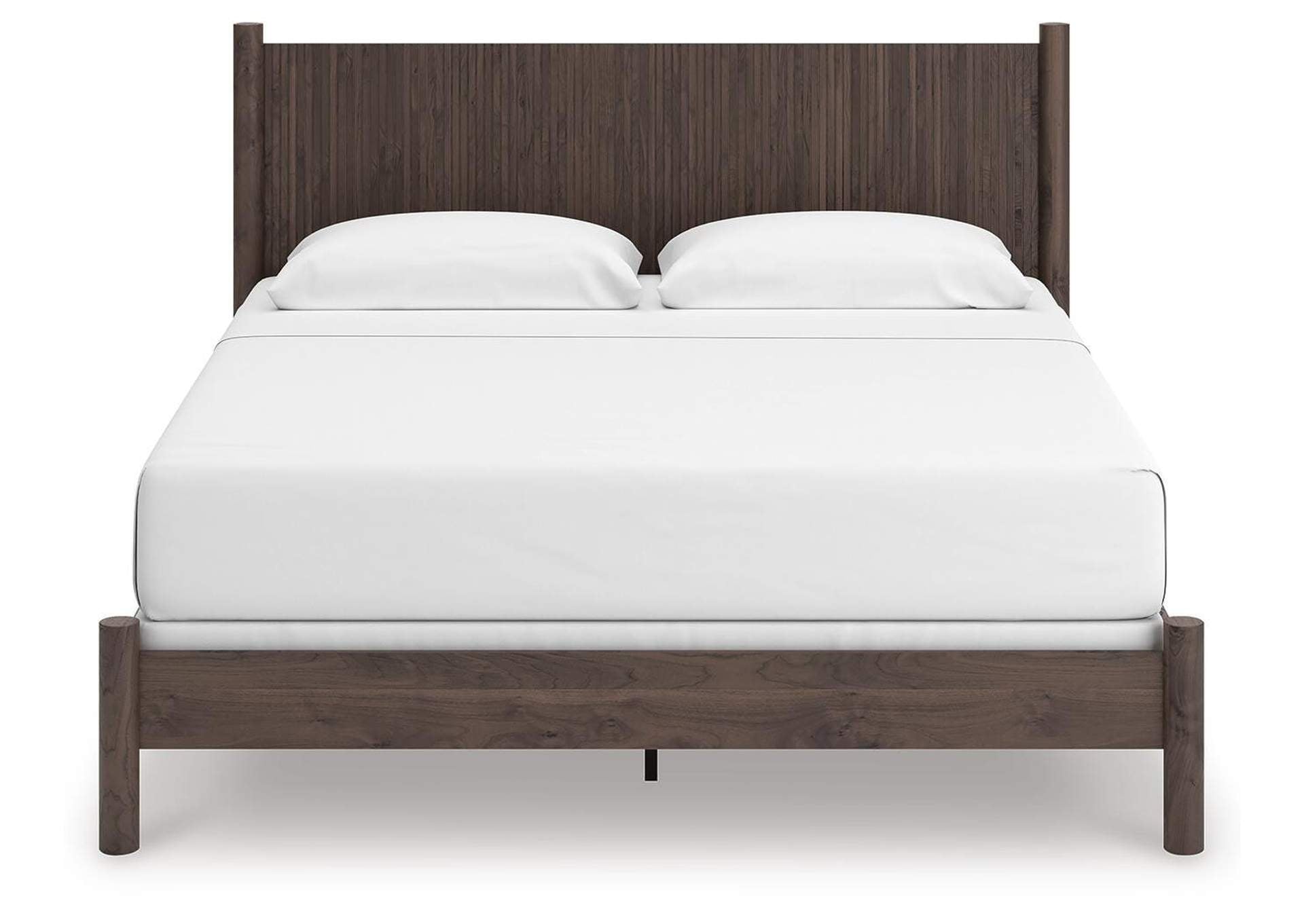 Cadmori King Panel Bed and Dresser front view