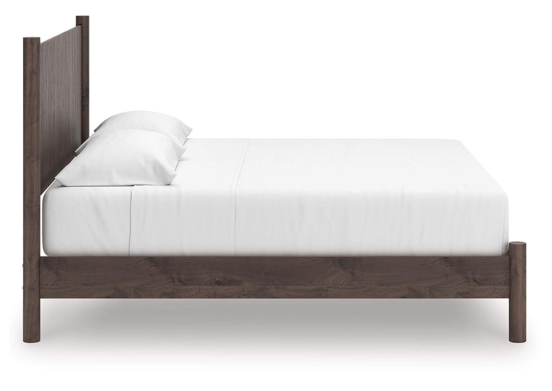 Cadmori King Panel Platform Bed, Dresser and Nightstand side view