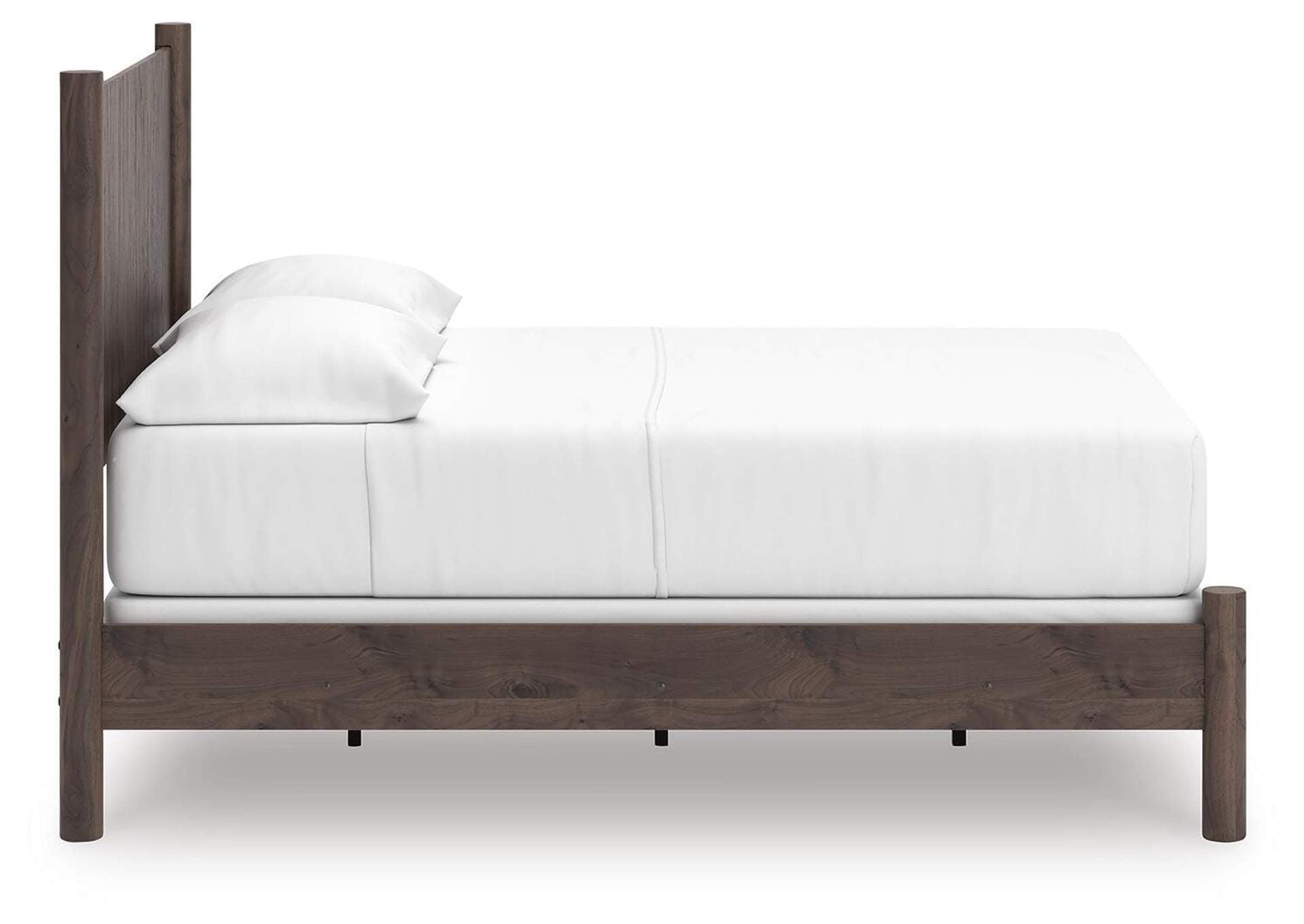 Cadmori Full Panel Bed, Dresser, Mirror, Chest and Nightstand side view