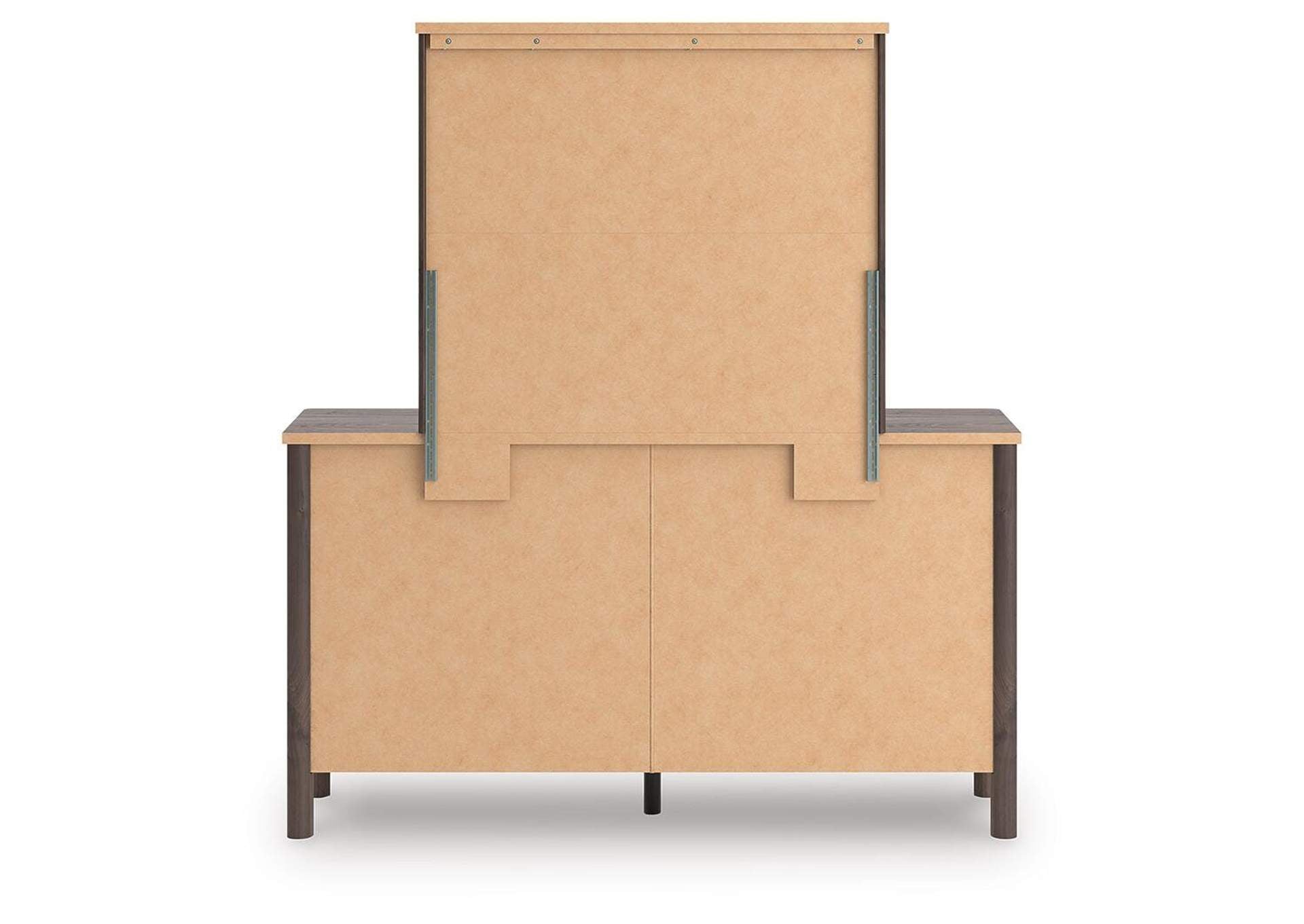 Cadmori Full Panel Bed, Dresser and Mirror