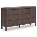 Pamytta Dresser in Brown, angle view