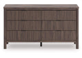 Cadmori Twin Panel Bed and Dresser