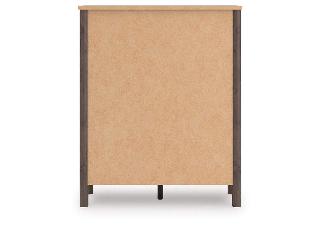Cadmori King Panel Platform Bed, Chest and Nightstand