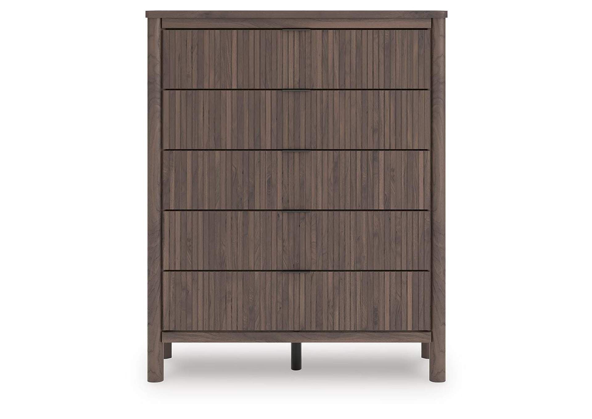 Cadmori Twin Panel Bed, Dresser, Mirror and Chest