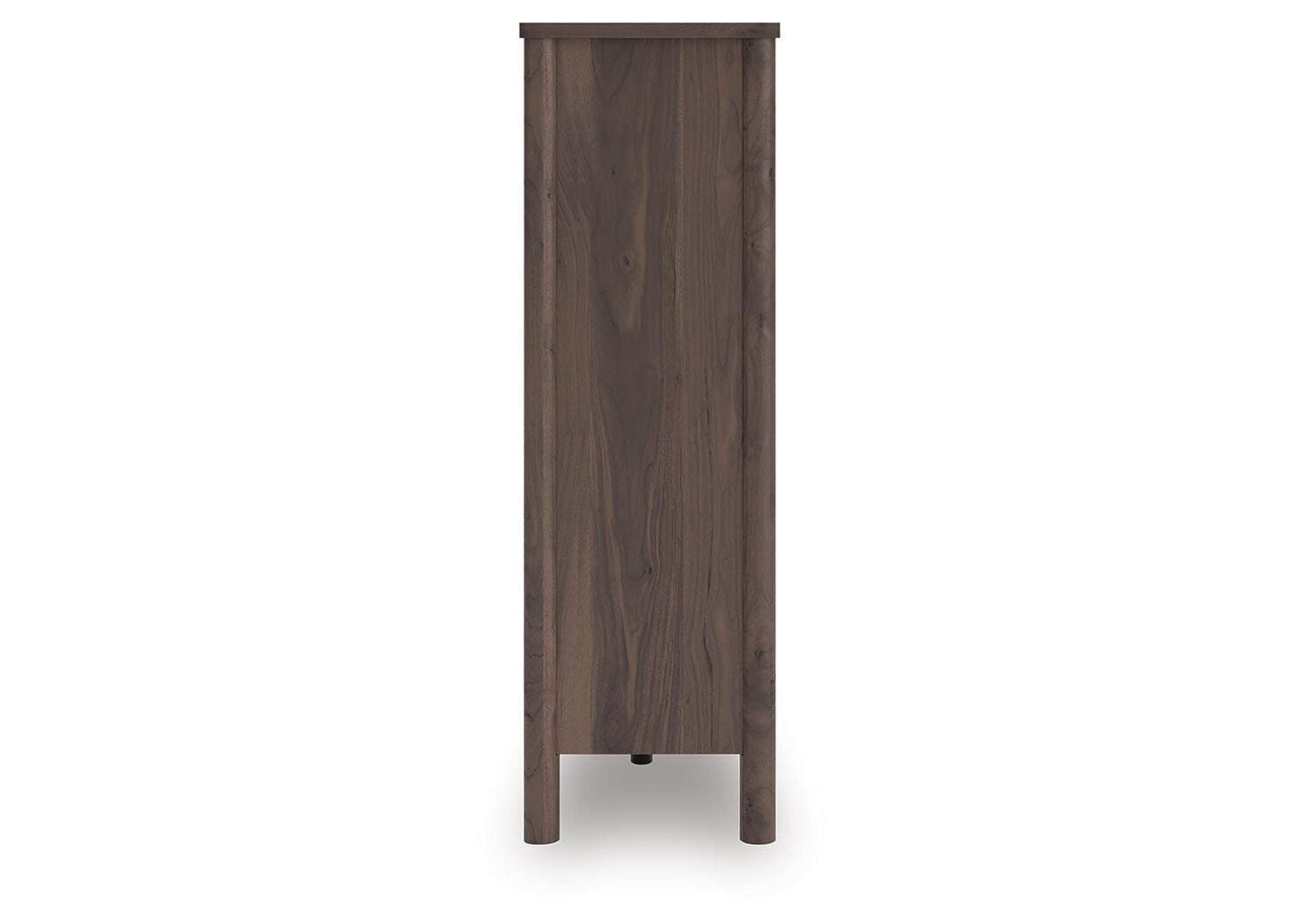 Cadmori Twin Panel Bed, Dresser and Chest side view