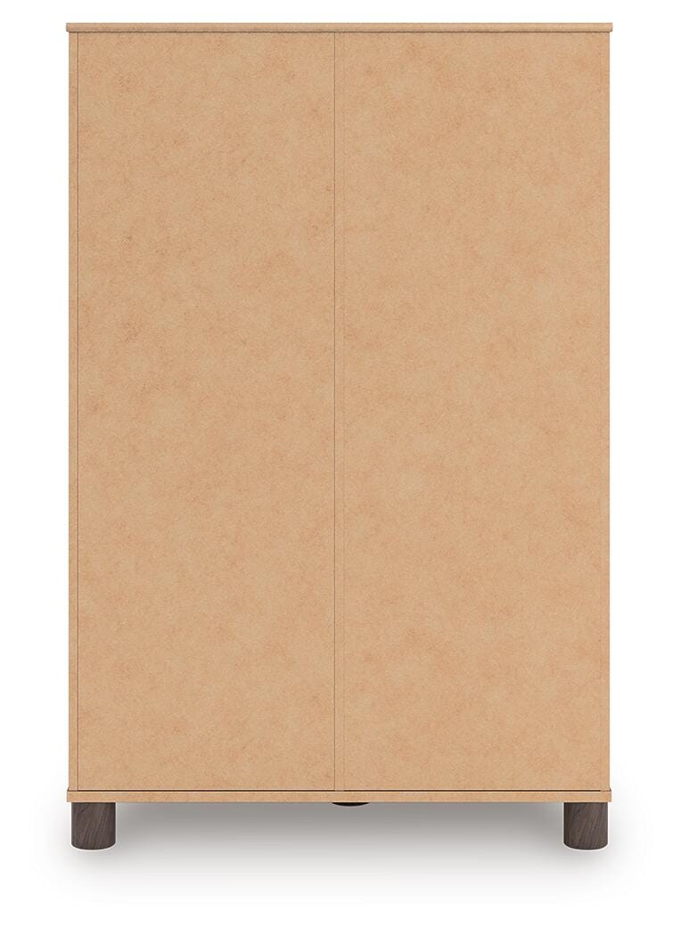 Pamytta Dressing Chest in Brown, back view