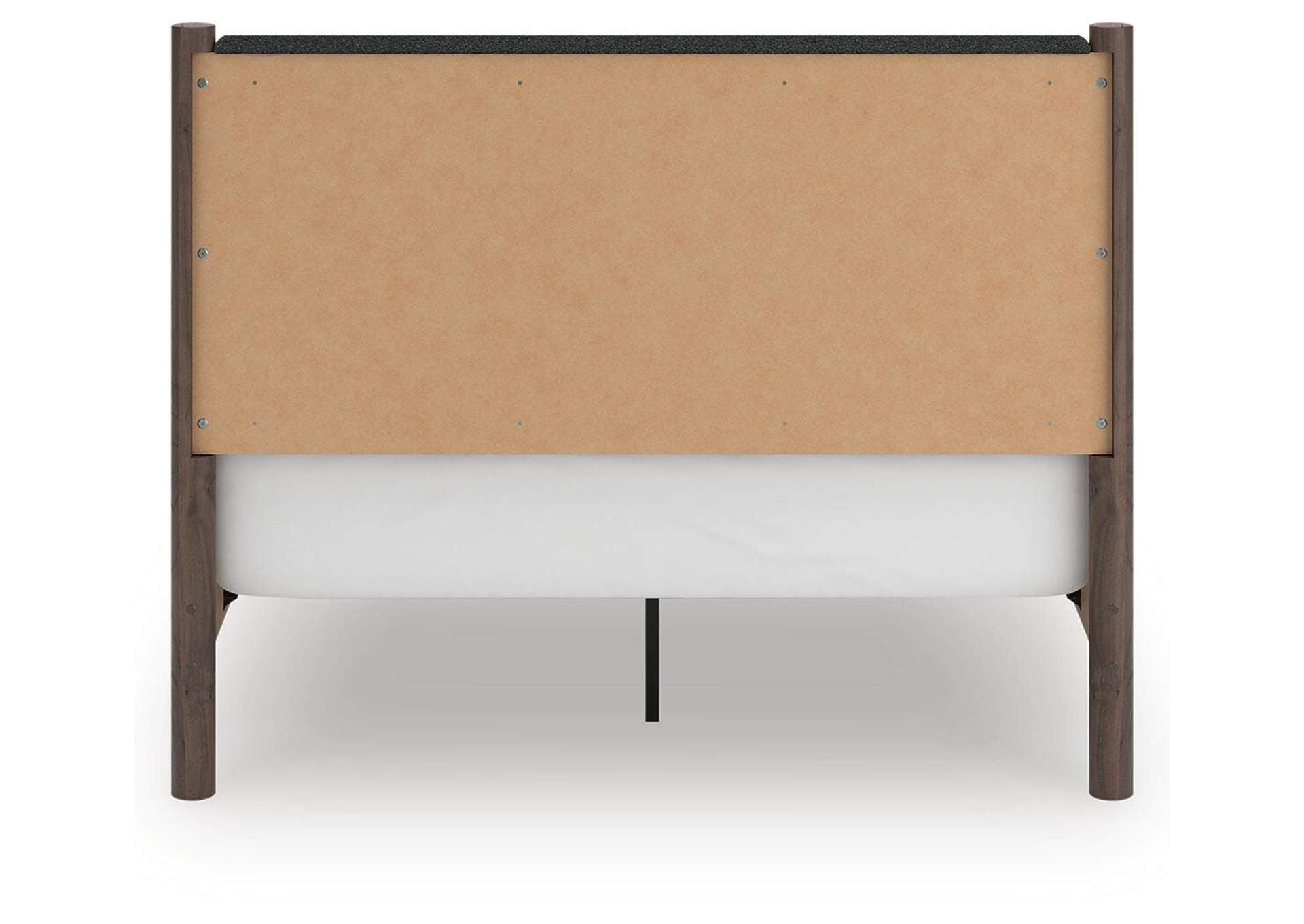 Cadmori Queen Upholstered Panel Bed, Dresser and Chest