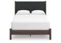 Cadmori Queen Upholstered Panel Bed, Dresser and Chest