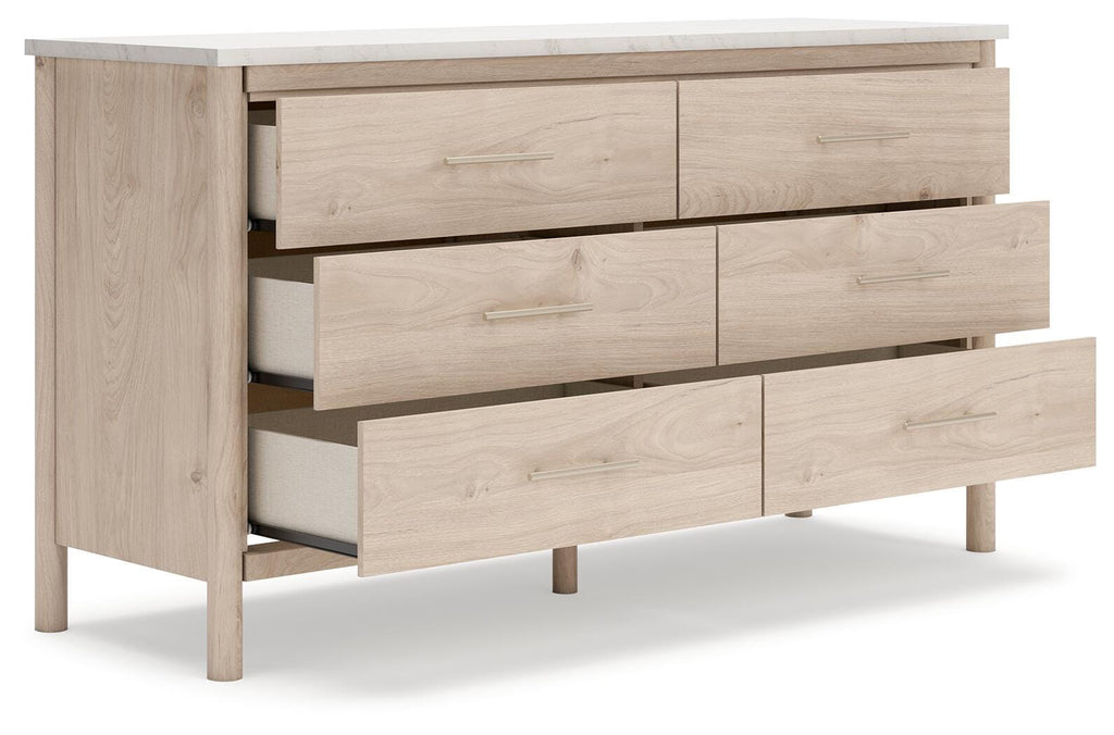 Cadmori Dresser in Two-tone, open view