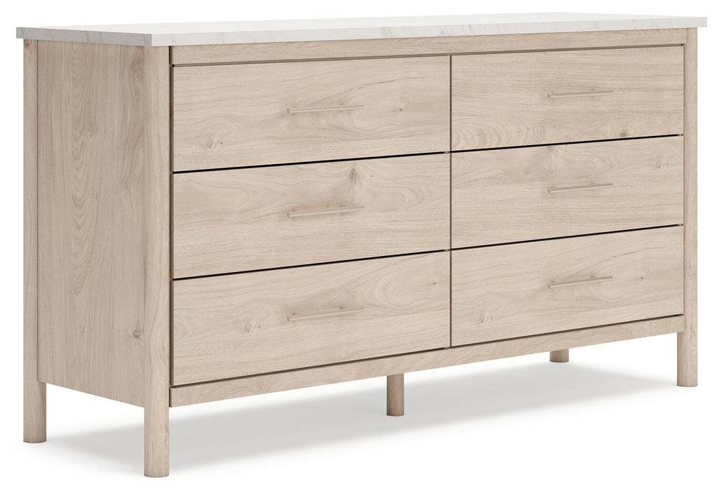 Cadmori Dresser in Two-tone, angle view
