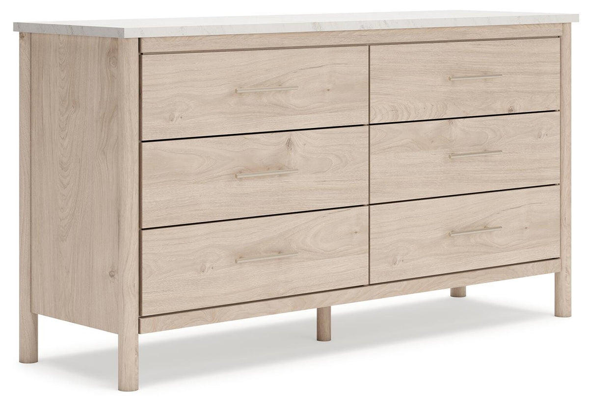 Cadmori Dresser in Two-tone, angle view