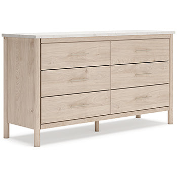 Cadmori Dresser in Two-tone, angle view