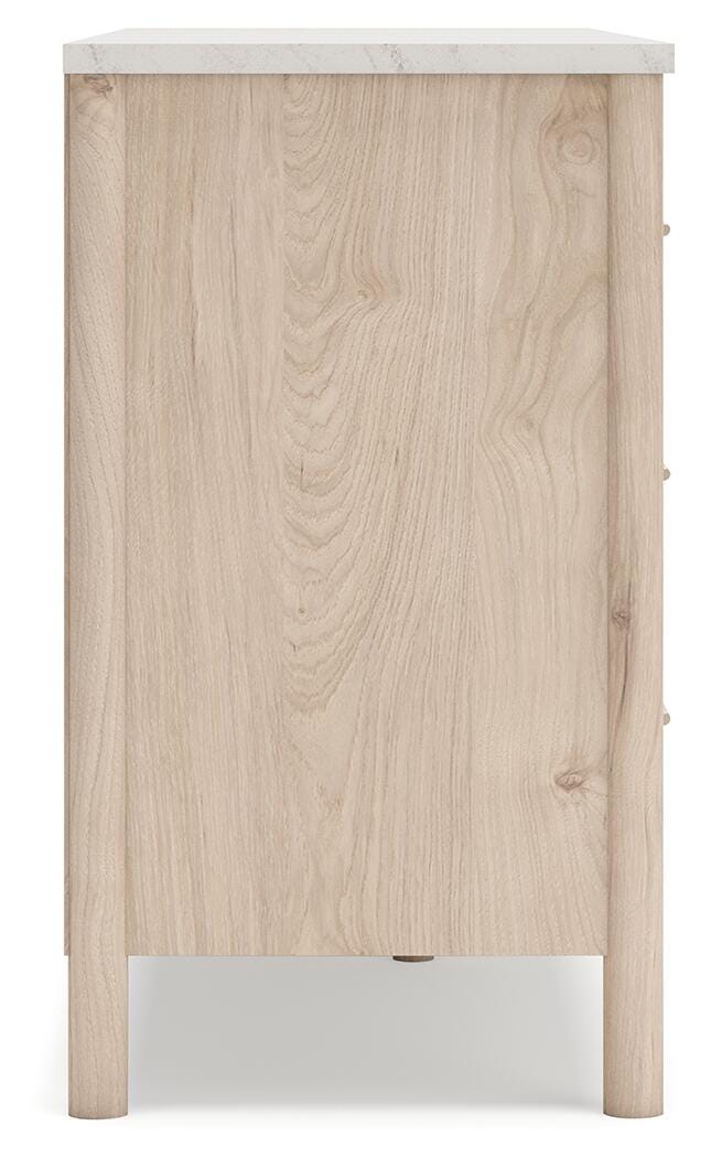 Cadmori Dresser in Two-tone, side view