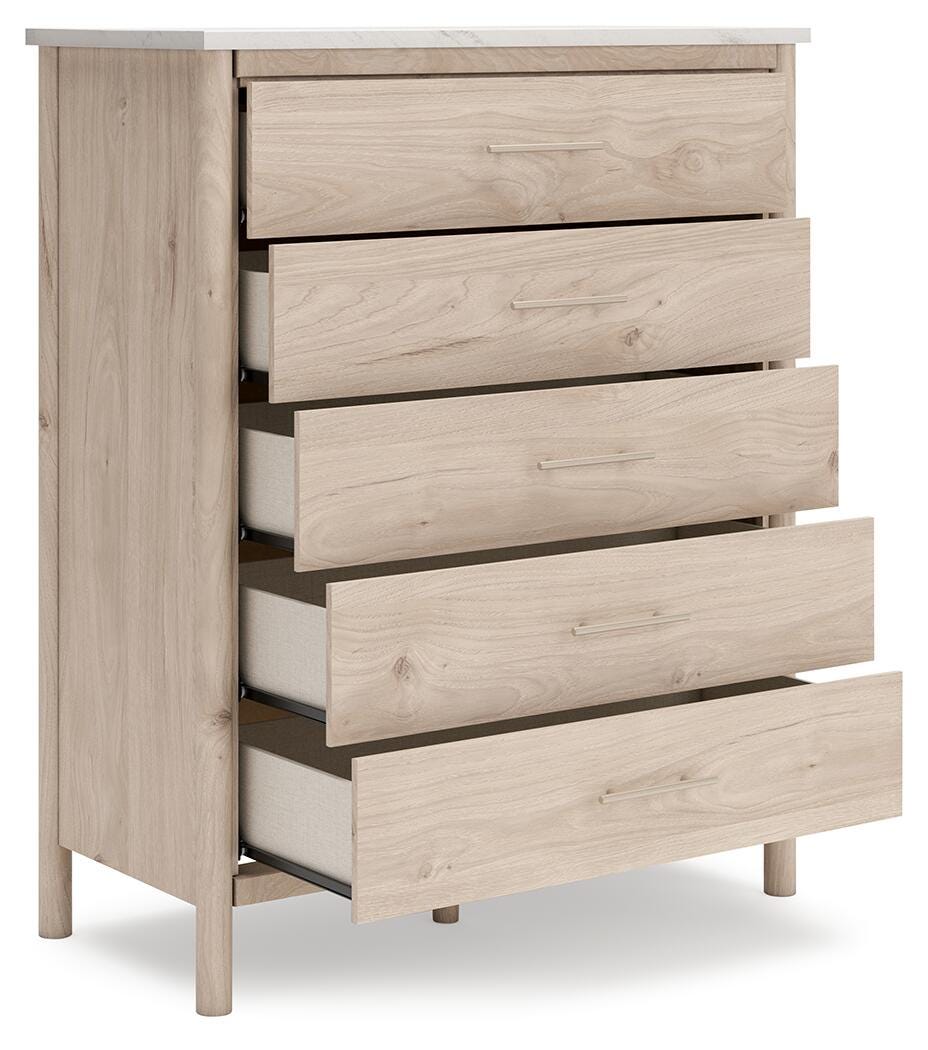 Cadmori Chest of Drawers in Two-tone, open view