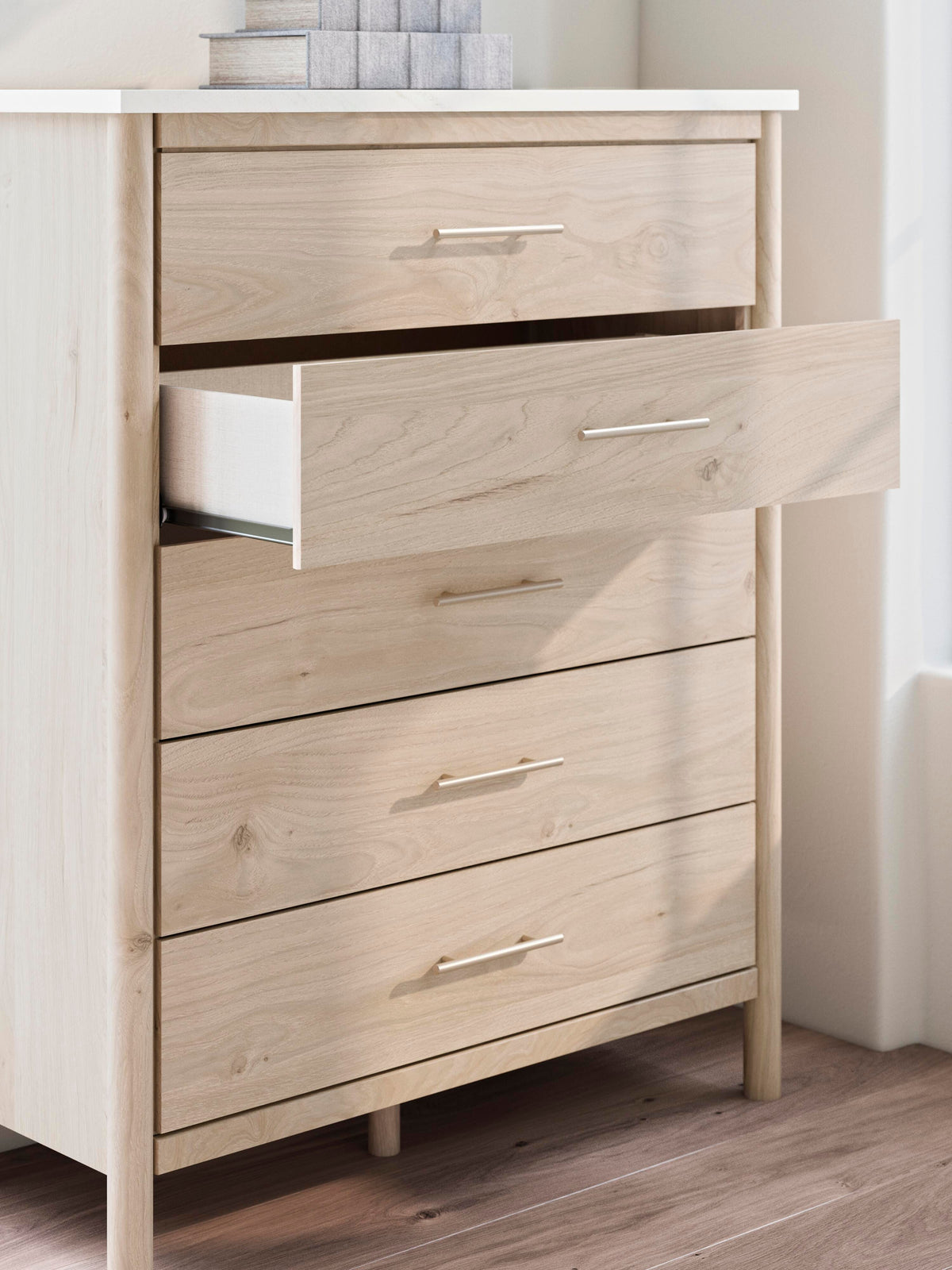 Cadmori Chest of Drawers in Two-tone, detail view