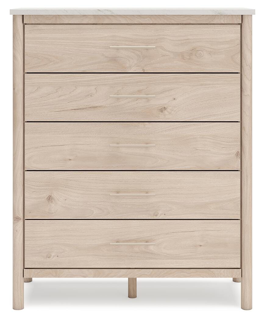 Cadmori Chest of Drawers in Two-tone, front view