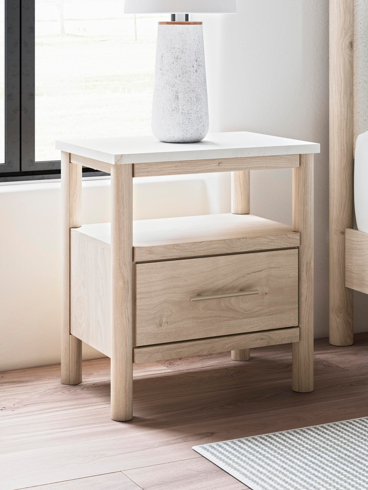 Cadmori Nightstand in Two-tone, alternate view 3