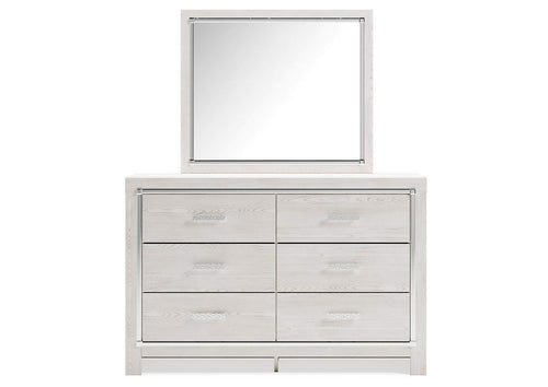 Altyra Full Panel Bed, Dresser and Mirror front view