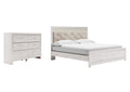 Altyra King Panel Bed with Dresser