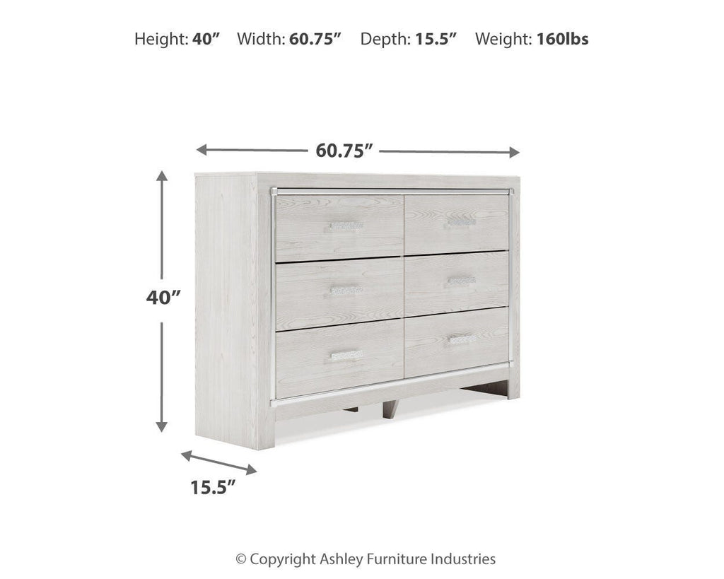 Altyra Dresser in White, alternate view 5