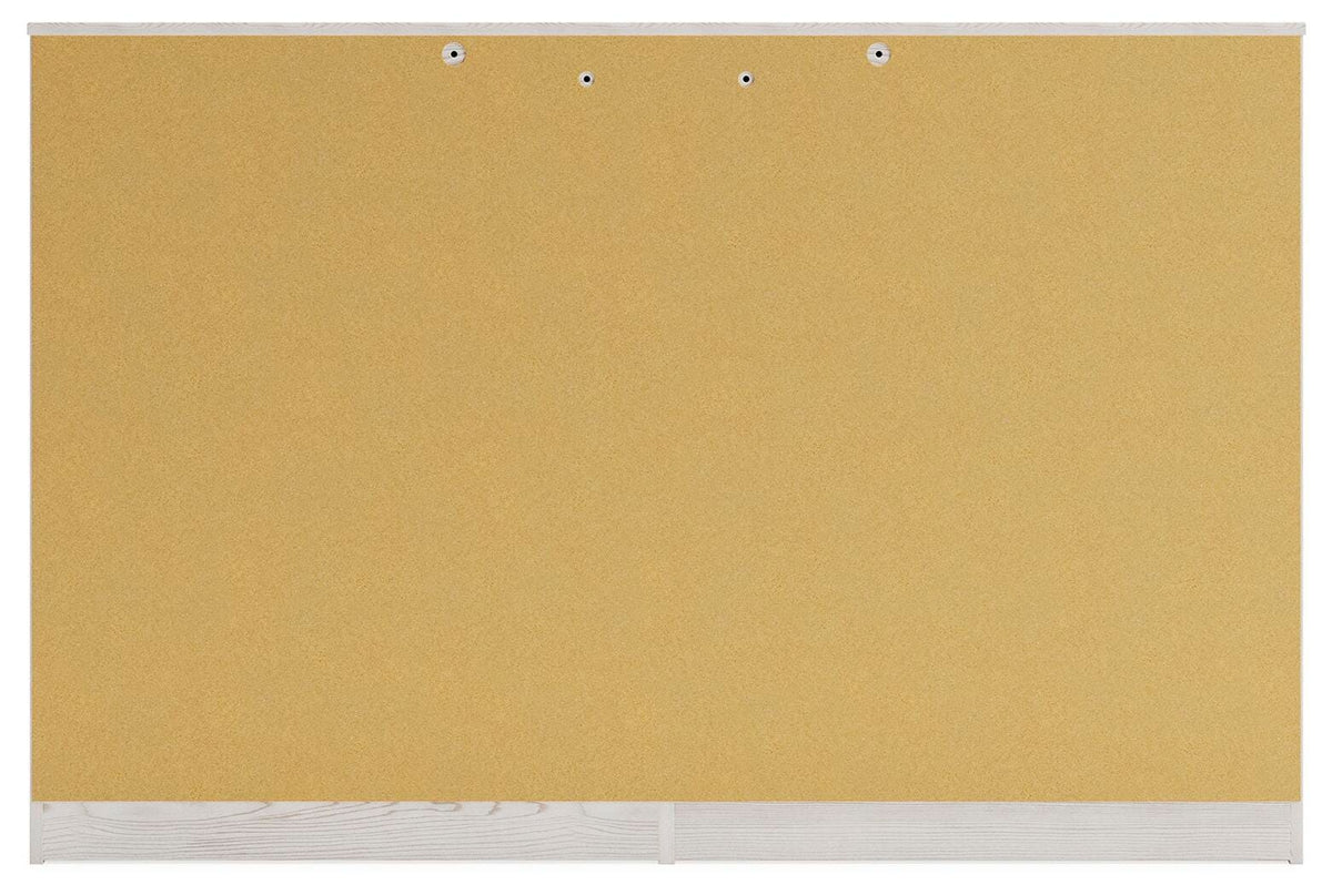 Altyra Dresser in White, back view