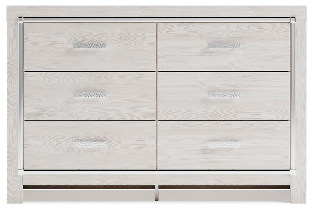 Altyra Dresser in White, front view